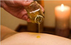 Olive oil massage